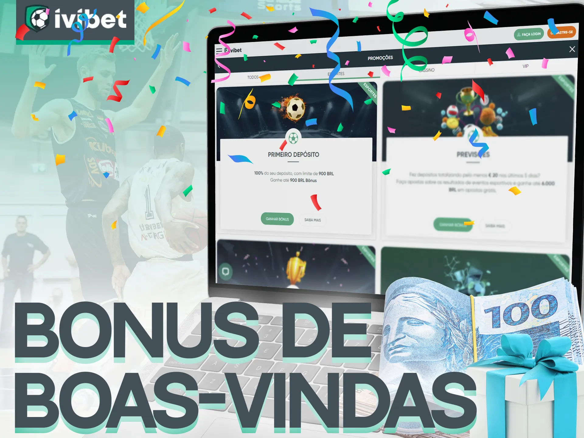 A Ivibet tem um bônus com o qual apostar no basquete será ainda mais vantajoso.