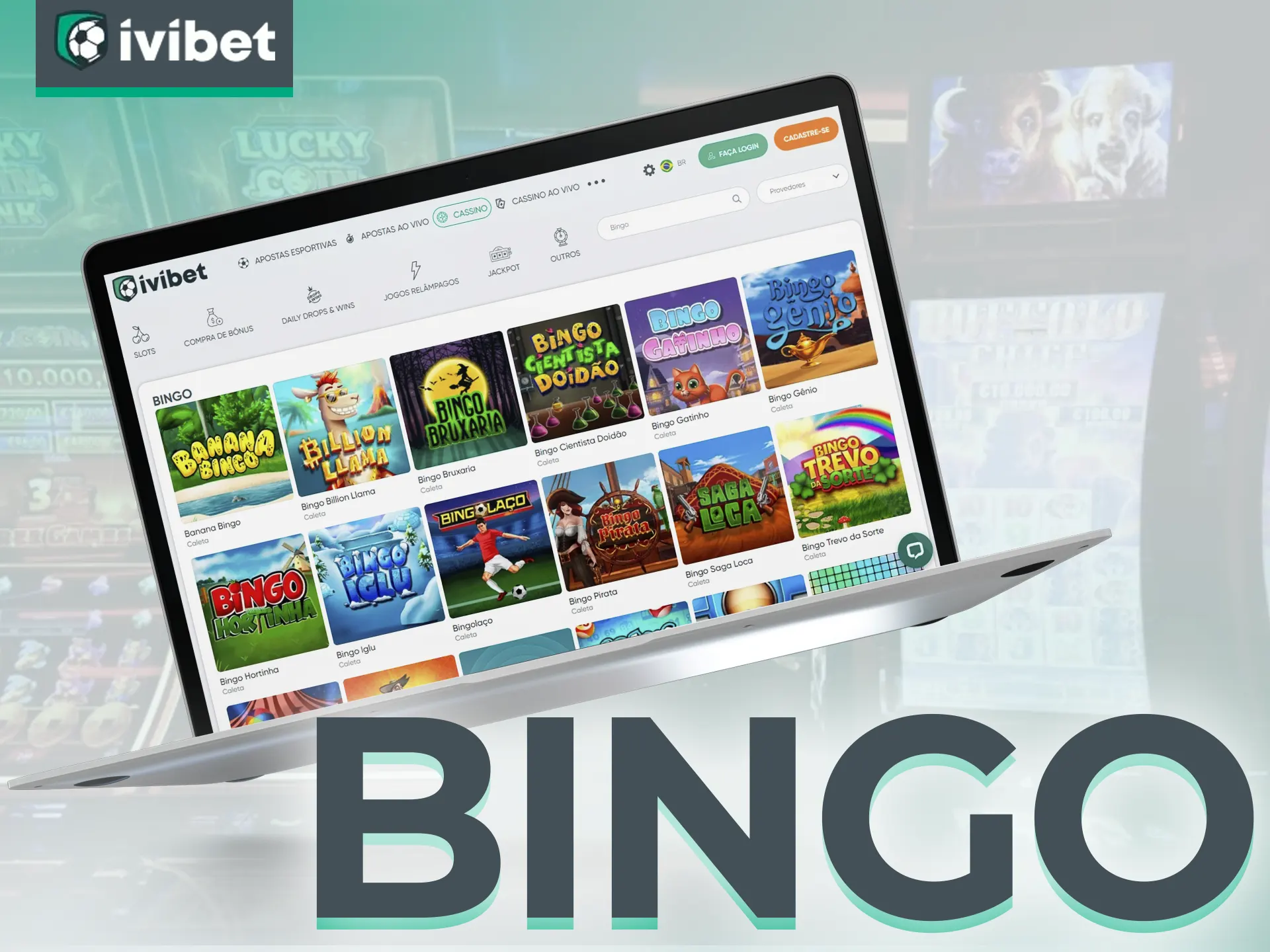 No Ivibet Cassino, jogue Bingo.