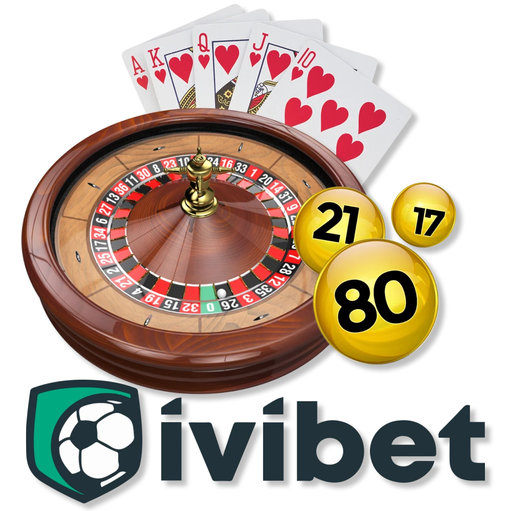 Jogue no cassino ao vivo da Ivibet.