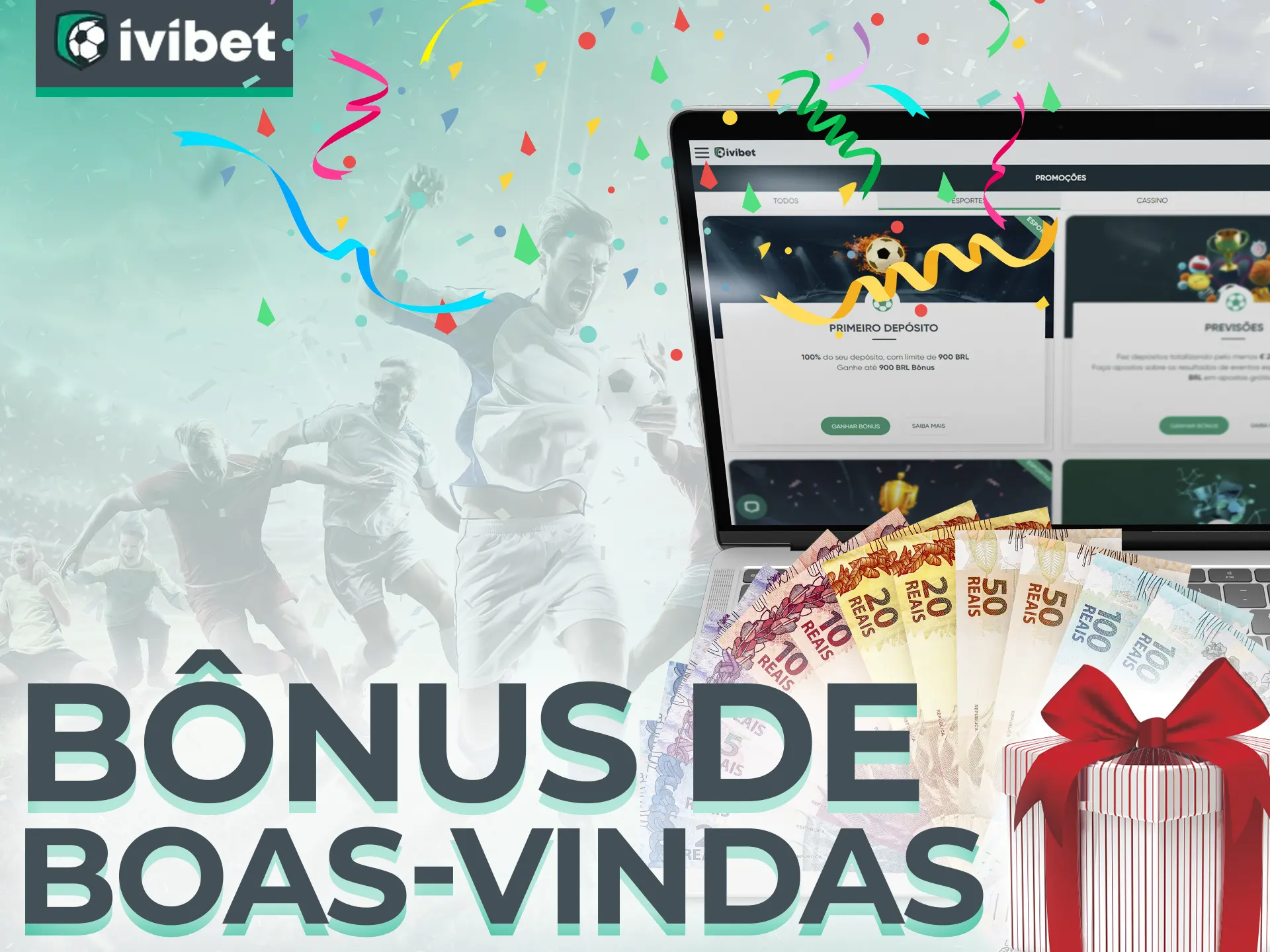 Na Ivibet, ganhe um bônus por apostar em futebol.