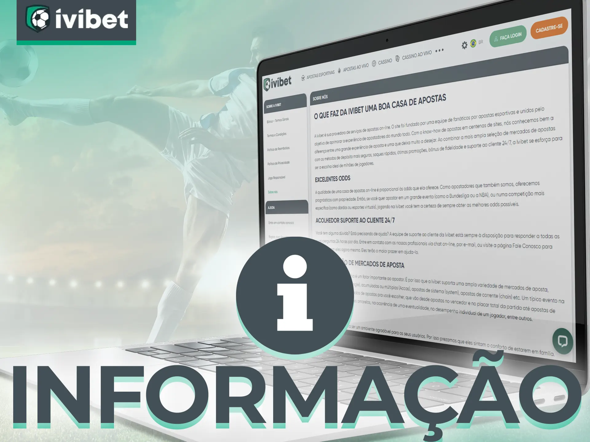 Leia sobre as vantagens e os recursos da casa de apostas Ivibet.
