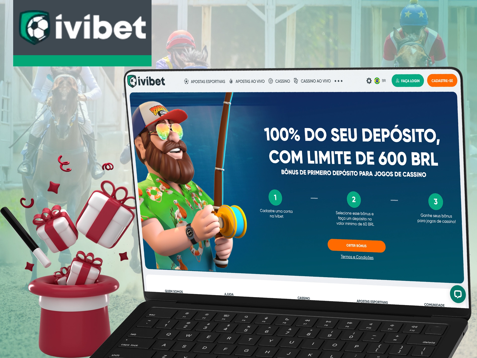 A Ivibet oferece uma ampla gama de promoções e bônus de boas-vindas no mundo das apostas em corridas de cavalos.