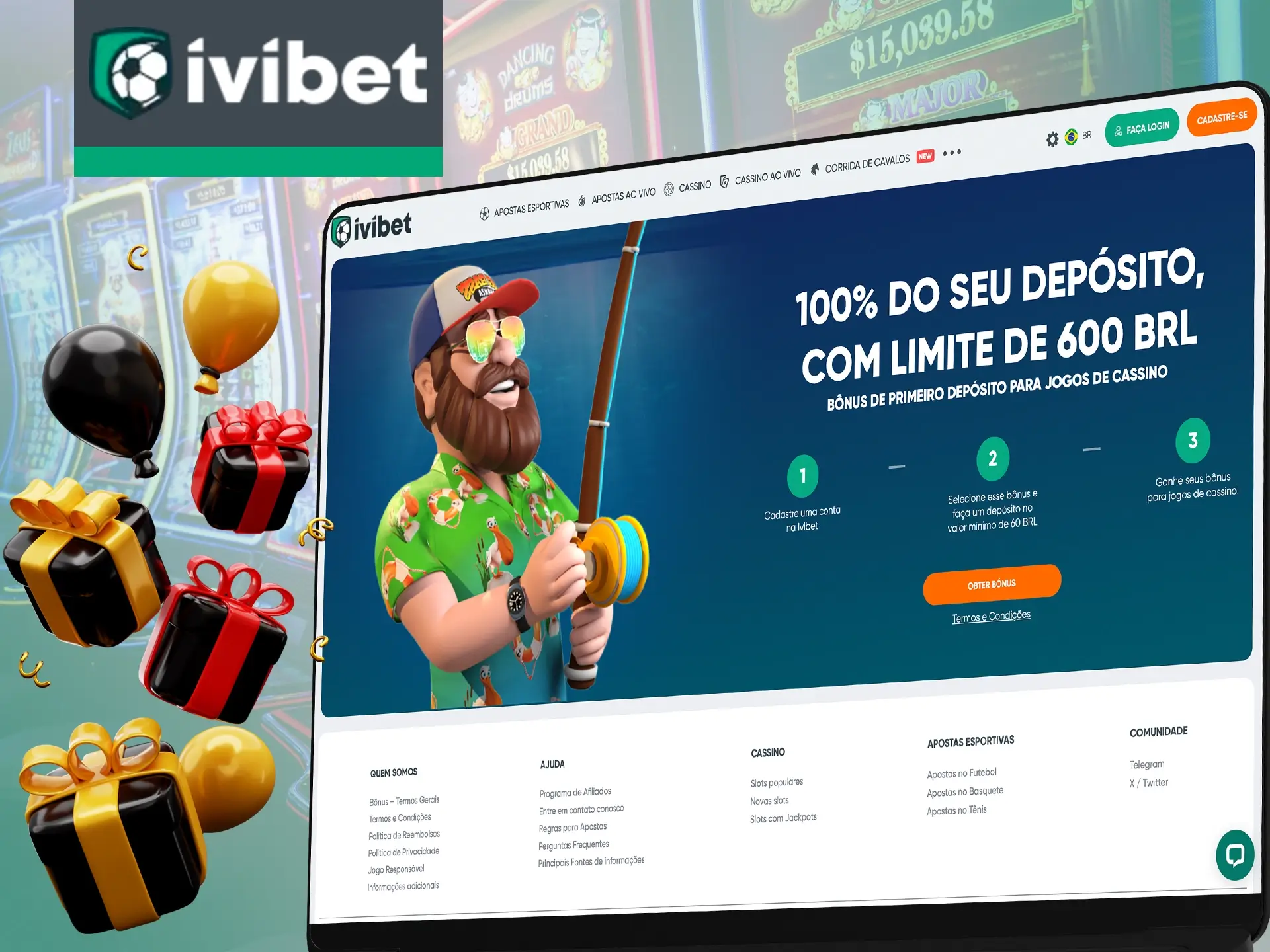 O bônus de boas-vindas da Ivibet o ajudará a começar no mundo dos cassinos e caça-níqueis.