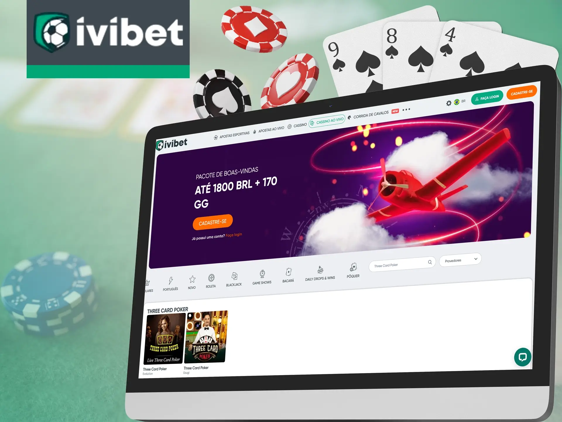 Mostre sua habilidade e supere o dealer no Ivibet Cassino.