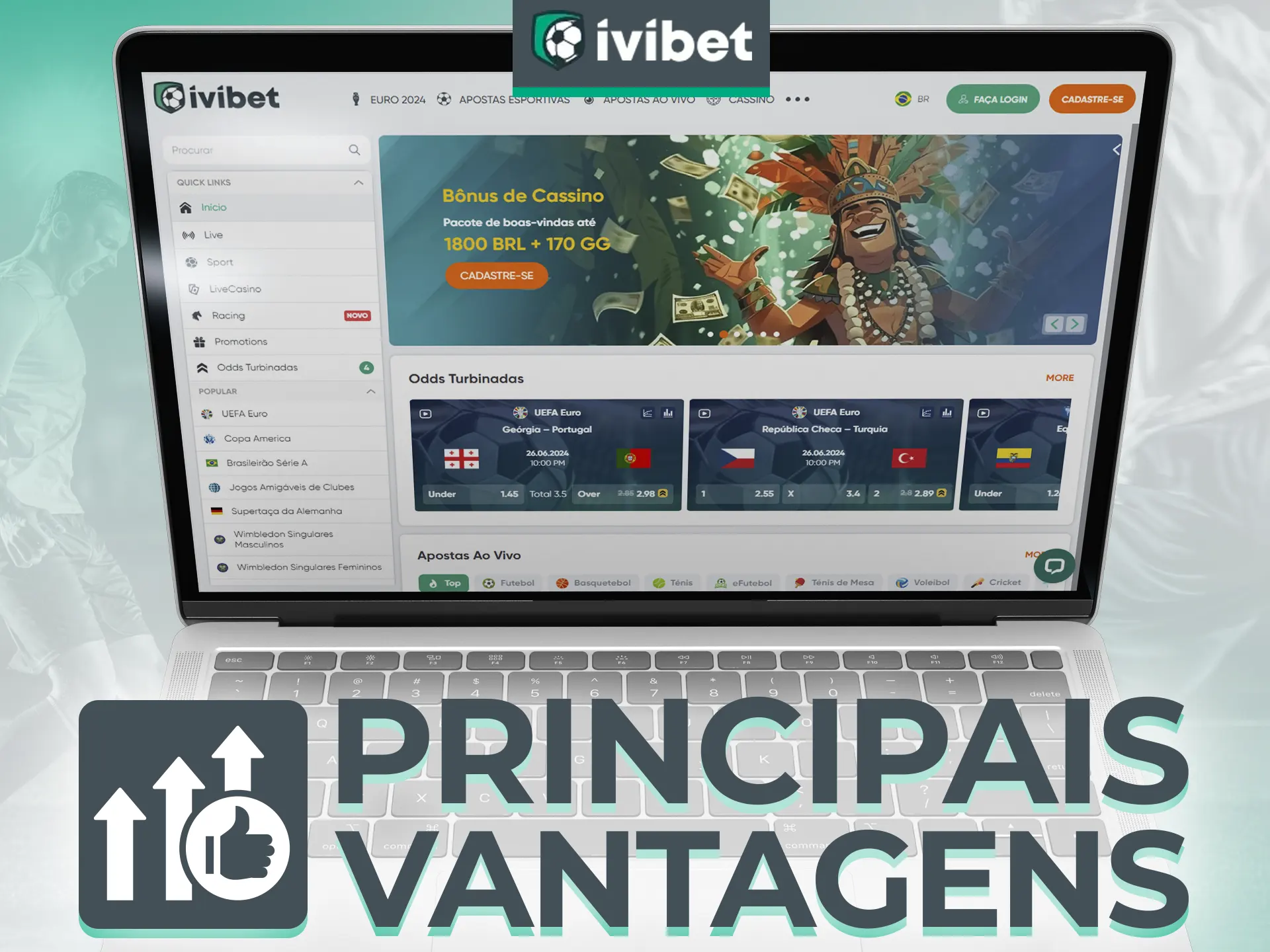 Ivibet oferece uma gama de benefícios únicos